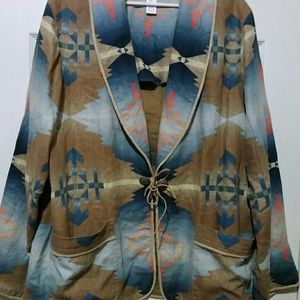 Jones New York aztec jacket